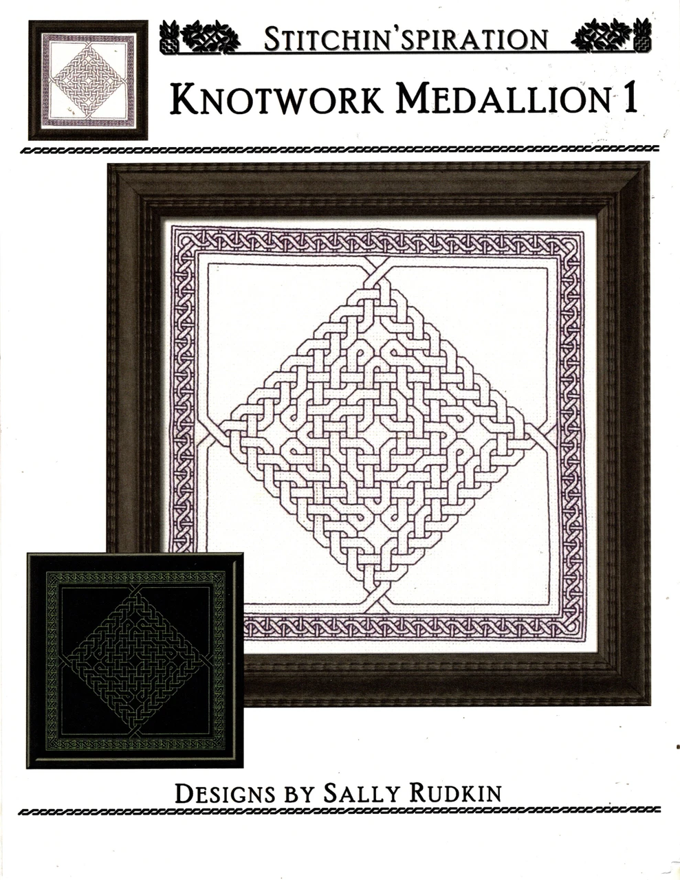 Stitchin'Spiration KNOTWORK MEDALLION 1