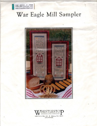 Whistlestop Needle Art WAR EAGLE MILL SAMPLER