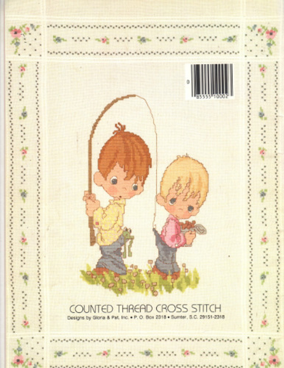 Designs by Gloria & Pat PRECIOUS MOMENTS Sew in Love pm-19-precious-moments-keep-looking-up-cross-stitch-pattern-retired-stitchery-x-press