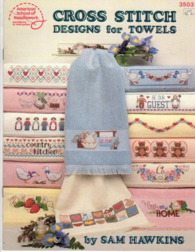 ASN Cross Stitch Designs for TOWELS Sam Hawkins