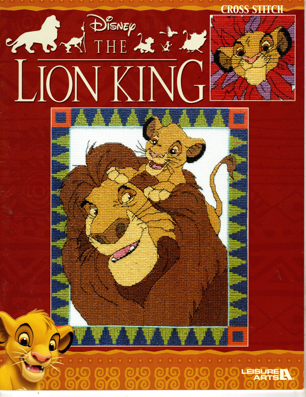 lion king stencil art
