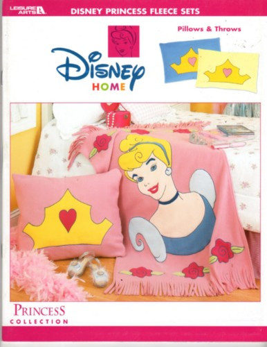Leisure Arts Fleece At Home Book - Patterns For Throws & Pillows, 48 Pages (2014)
