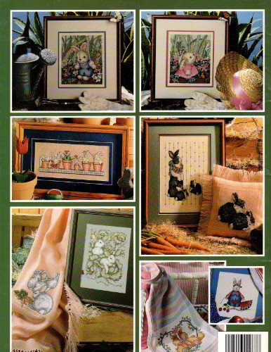 Leisure Arts Unity Birdhouses Cross Stitch Book - Counted Cross Stitch Pattern With Full-Color Poster