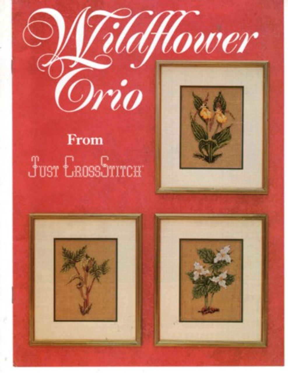 Just Cross Stitch WILDFLOWER TRIO