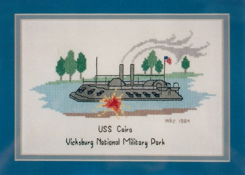 Designs from Redbone Valley USS CAIRO Vicksburg National Military Park