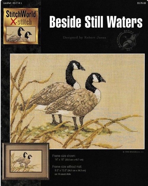 StitchWorld BESIDE STILL WATERS Waterfowl Series Geese