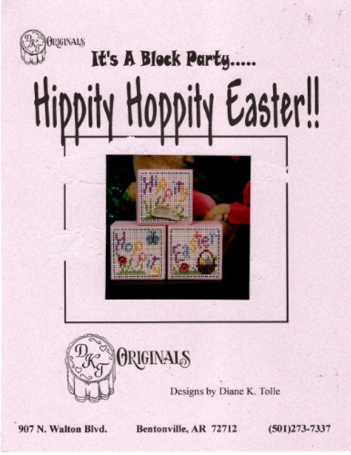 DKT Originals IT'S A BLOCK PARTY Hippity Hoppity Easter