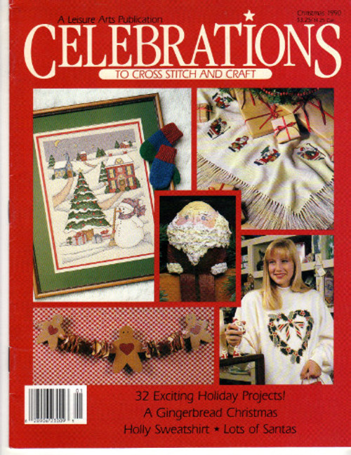 LEISURE ARTS CELEBRATIONS Magazine Christmas1990