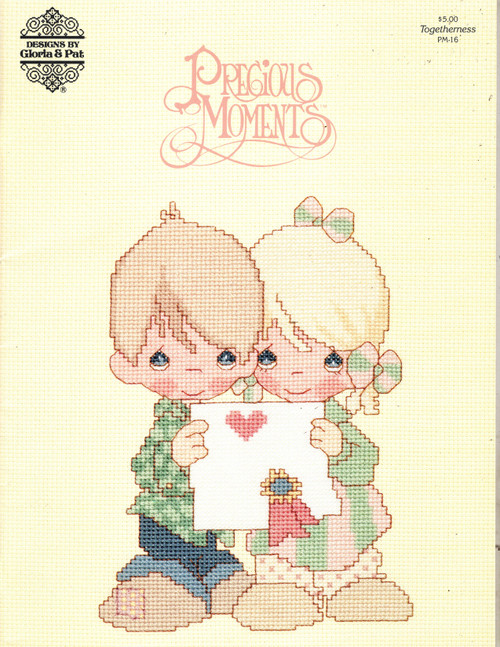 Designs by Gloria & Pat PRECIOUS MOMENTS TOGETHERNESS PM-16 Cross Stitch Pattern booklet Designs by Gloria & Pat PRECIOUS MOMENTS TOGETHERNESS PM-16 Cross Stitch Pattern booklet