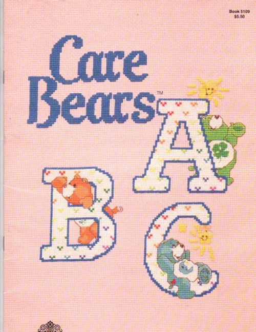 Designs by Gloria & Pat Presenting Care Bears ABC Cross Stitch Pattern booklet. Adapted for Paragon Needlecraf