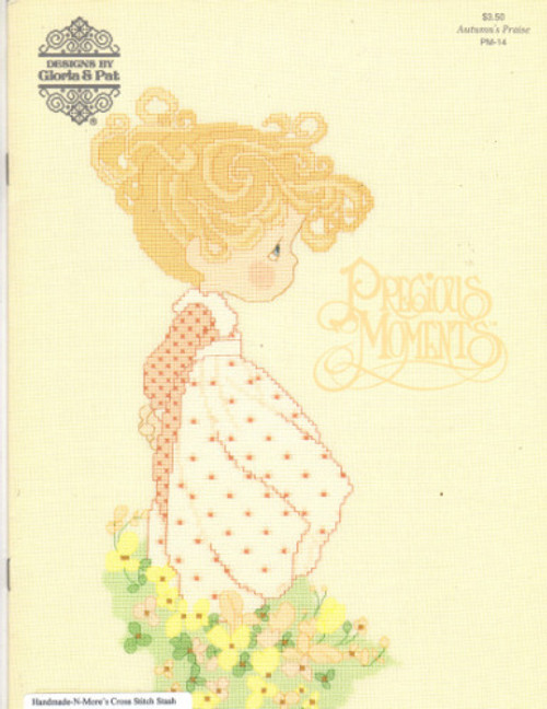 Designs by Gloria & Pat Precious Moments Autumn's Praise PM14 Counted Cross Stitch Pattern booklet Designs by Gloria & Pat Precious Moments Autumn's Praise PM14 Counted Cross Stitch Pattern booklet