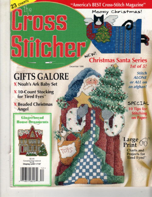 THE CROSS STITCHER MAGAZINE December 1996