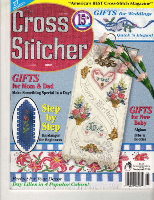 THE CROSS STITCHER MAGAZINE June 1998