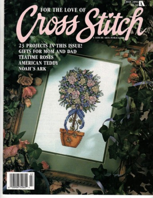 FOR THE LOVE OF CROSS STITCH Magazine July 1993