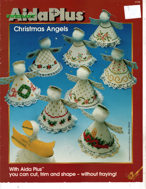 Zweigart AIDA PLUS Christmas Angels