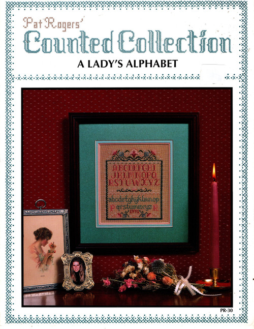Pat Rogers Counted Collection A Lady's Alphabet counted cross stitch leaflet Pat Rogers Counted Collection A Lady's Alphabet counted cross stitch leaflet