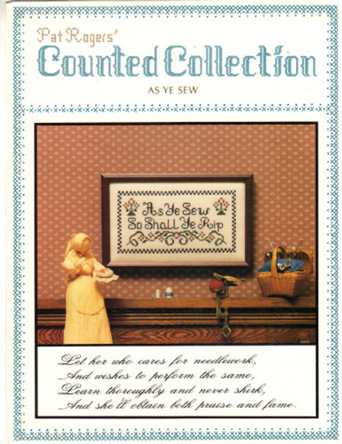 Pat Rogers Counted Collection AS YE SEW