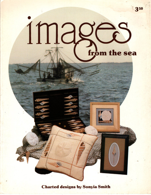 Images in Fine Needlework Images from the Sea counted Cross Stitch Pattern leaflet. Sonyia Smith. Strigate Auger, Spindle Tibia, Sea Biscuit Images in Fine Needlework Images from the Sea counted Cross Stitch Pattern leaflet. Sonyia Smith. Strigate Auger, Spindle Tibia, Sea Biscuit
