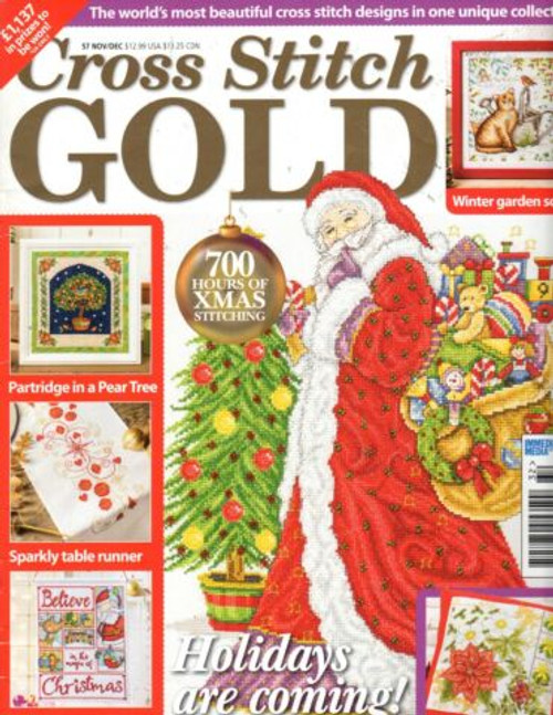 Issue #57 Cross Stitch Gold Magazine UK Nov/Dec 2016