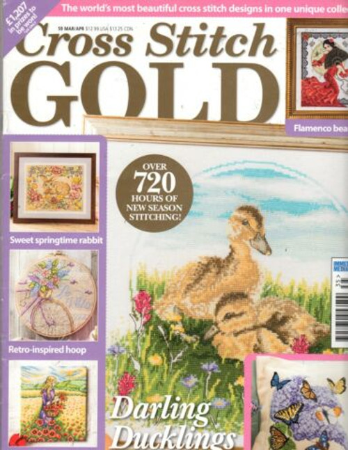 Issue #59 Cross Stitch Gold Magazine UK Mar/Apr 2017