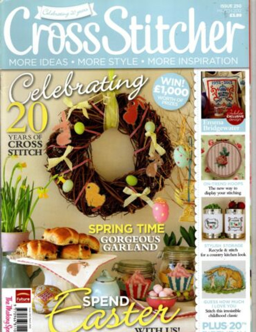 #250 CrossStitcher Magazine UK March 2012