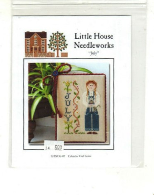 Little House Needleworks CALENDAR GIRLS July