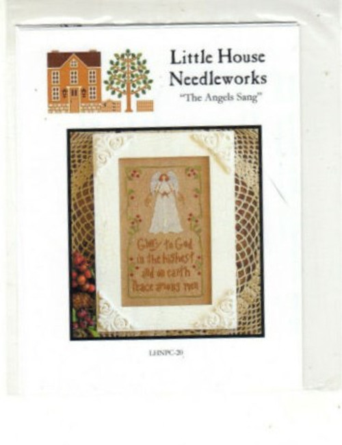 Little House Needleworks The Angels Sang cross stitch chartpack