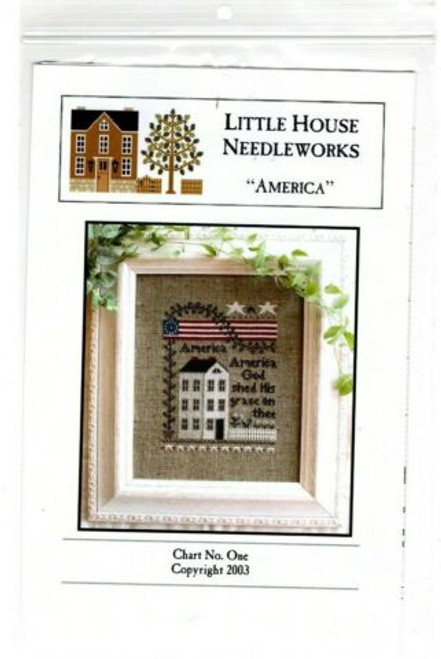 Little House Needleworks America cross stitch chartpack