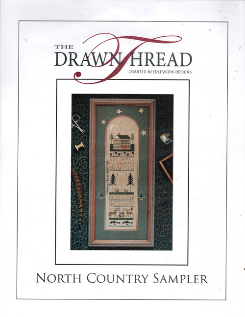 The Drawn Thread North Country Sampler counted cross stitch chartpack The Drawn Thread North Country Sampler counted cross stitch chartpack