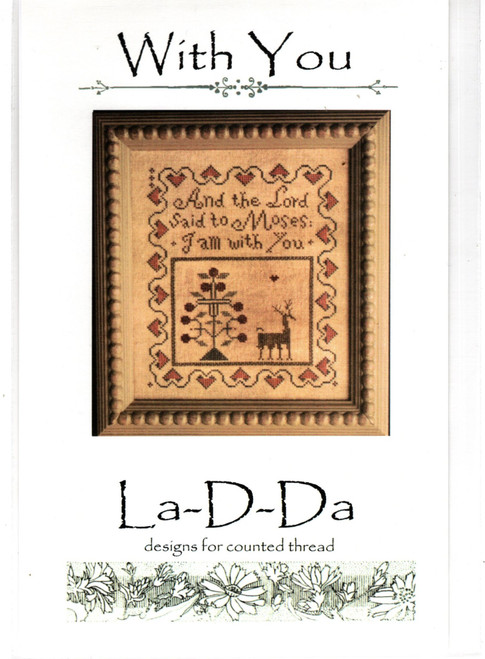 La-D-Da With You counted Cross Stitch Pattern chartpack. Lori Markovic