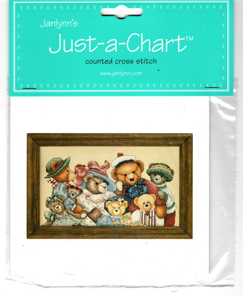 Janlynn BEAR COLLECTOR Just A Chart Alma Lynne