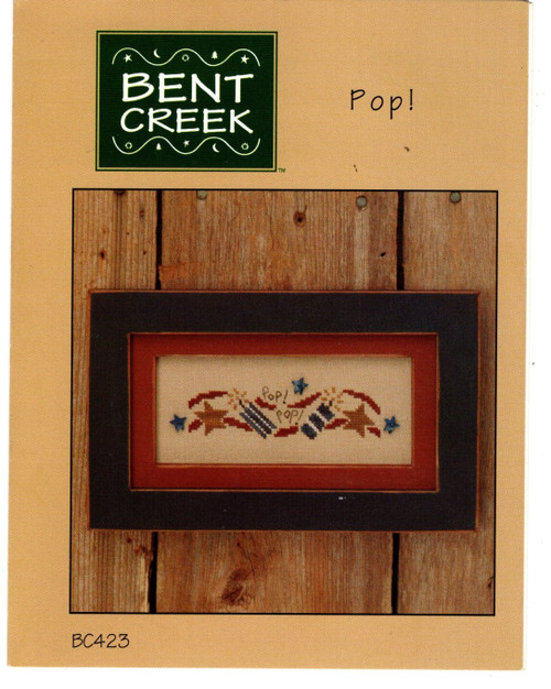 Bent Creek Pop! counted cross stitch pattern leaflet