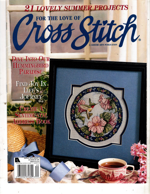 For the Love of Cross Stitch Magazine July 1999 cross stitch magazine