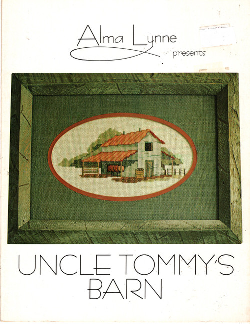 Alma Lynne Designs Uncle Tommy's Barn counted Cross Stitch Pattern leaflet