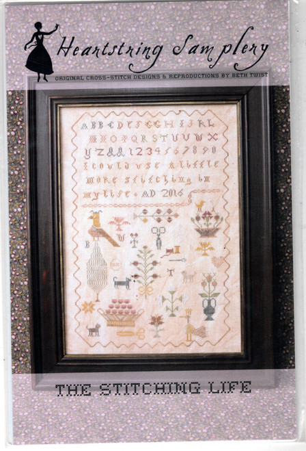 Heartstring Samplery The Stitching Life counted cross stitch chartpack. Beth Twist