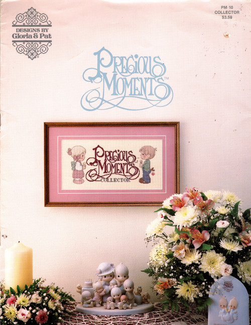 Designs by Gloria & Pat Precious Moments Collector Counted Cross Stitch Pattern leaflet