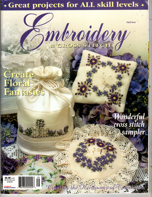 Australian Embroidery and Cross Stitch Magazine Volume 8 Number 6