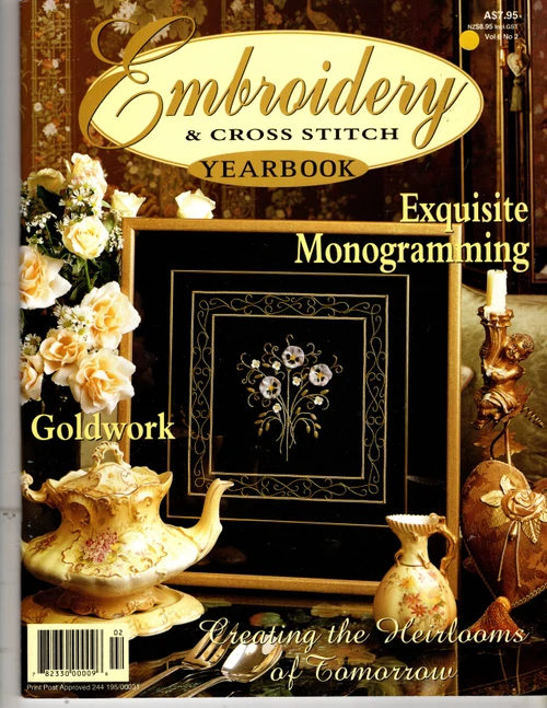 Embroidery and Cross Stitch Magazine Volume 6 Number 2