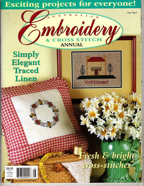 Australian Embroidery and Cross Stitch Magazine Volume 7 Number 7. Annual