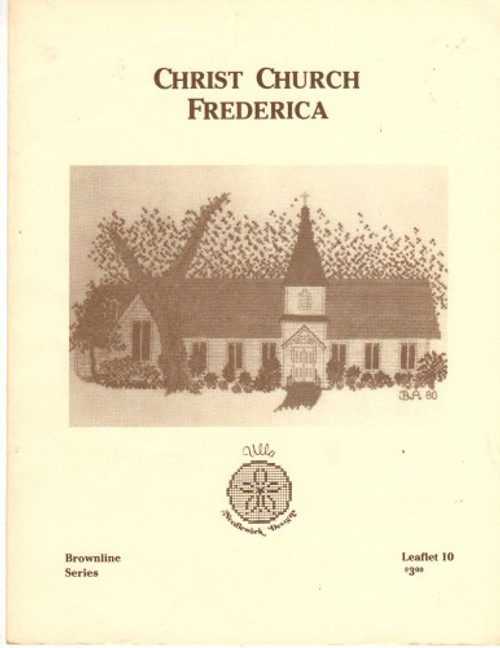 Ulla Needlework Designs CHRIST CHURCH FREDERICA