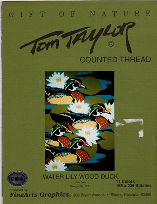 FineArts Graphics GIFT OF NATURE Water Lily Wood Duck Tom Taylor