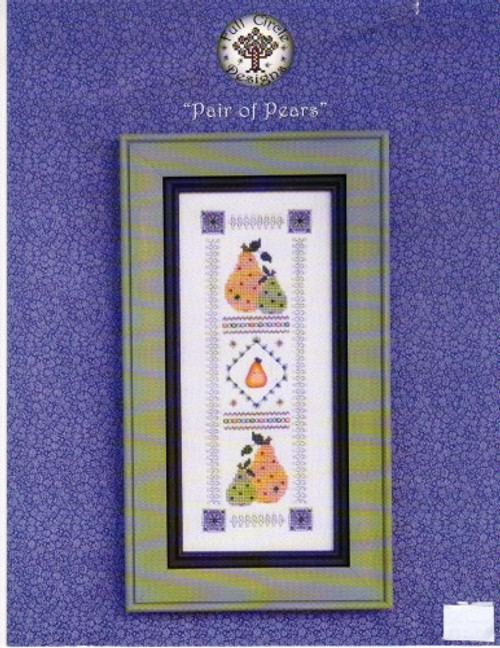 Full Circle Designs PAIR OF PEARS with Embellishment pack