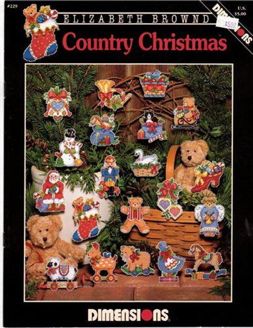 Dimensions COUNTRY CHRISTMAS Elizabeth Brownd