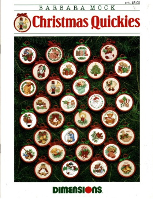 Dimensions CHRISTMAS QUICKIES Barbara Mock