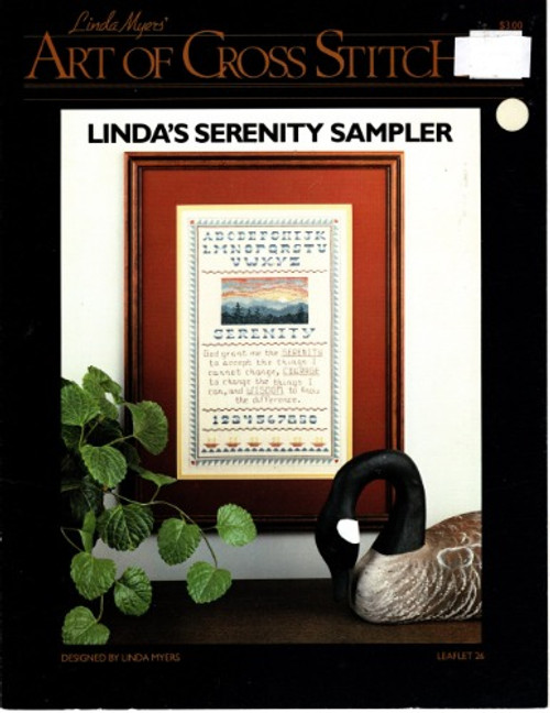 Art of Cross Stitch LINDA'S SERENITY SAMPLER Linda Myers