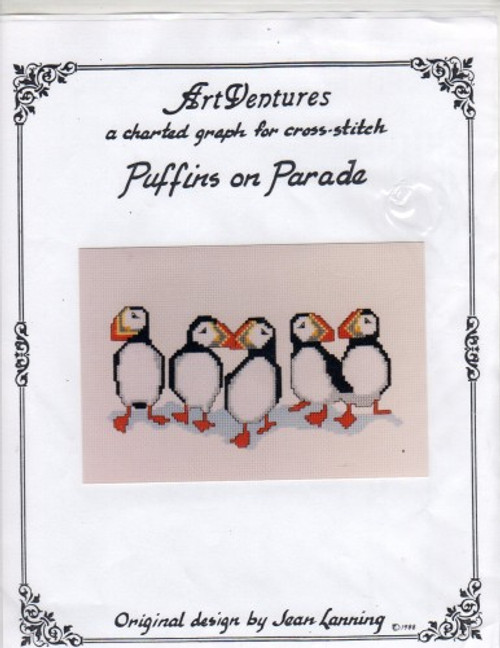 Art Ventures PUFFINS ON PARADE