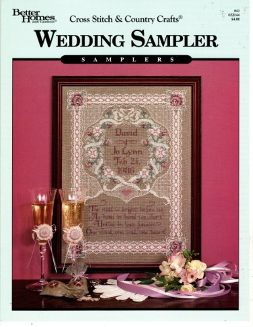 BH&G Cross Stitch & Country Crafts  WEDDING SAMPLER