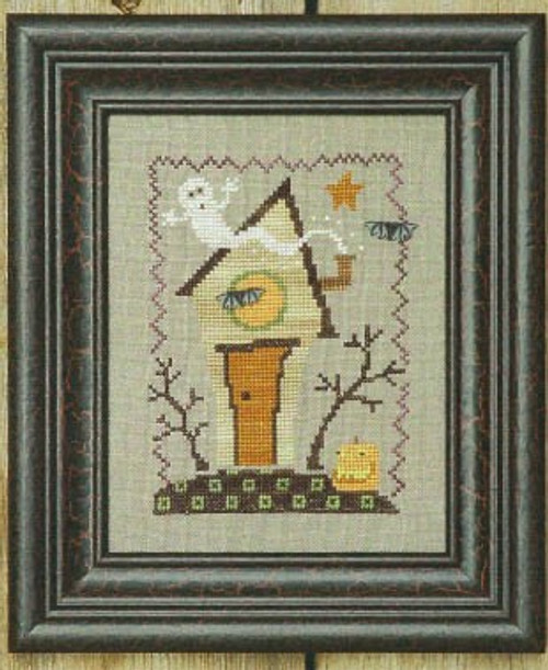 Bent Creek Ghostie Manor counted cross stitch pattern chartpack