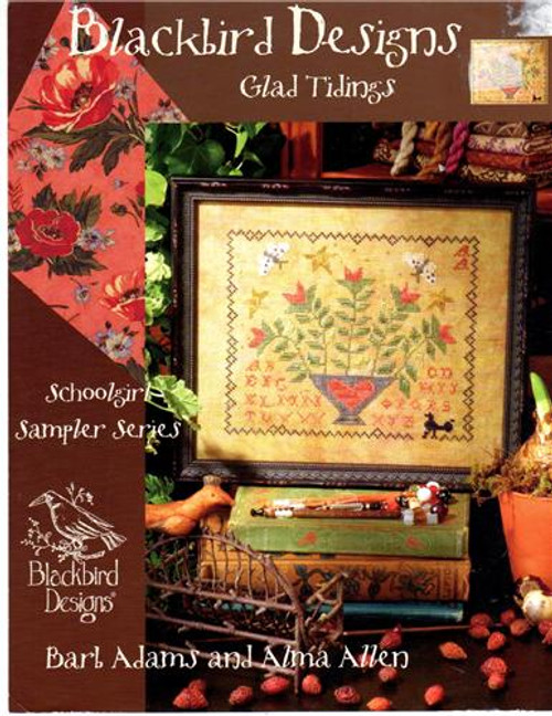 Blackbird Designs GLAD TIDINGS Schoolgirl Sampler Series