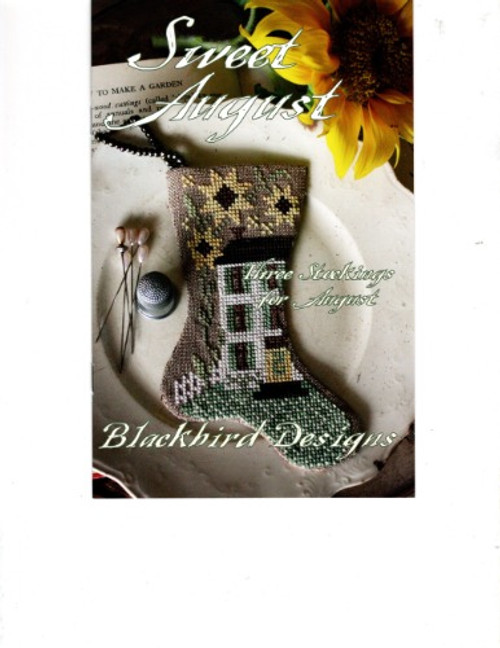 Blackbird Designs SWEET AUGUST Three stockings